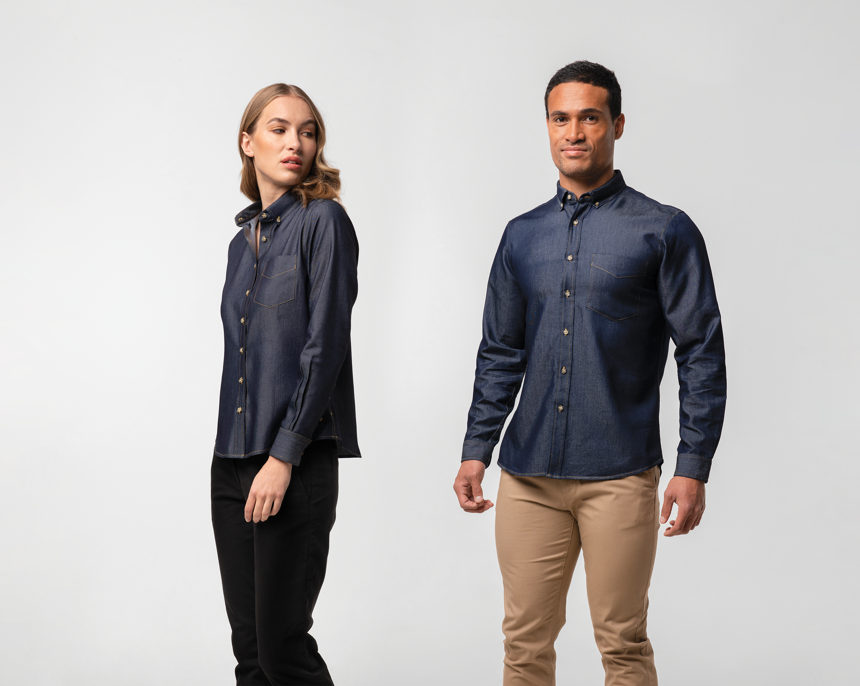 denim shirt uniform